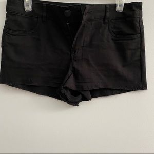 HM Black Shorts Size 8
